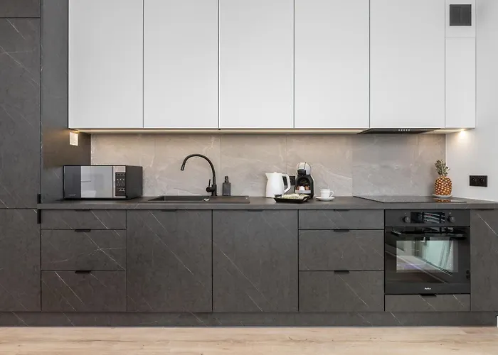 Modern With Sauna & Parking Near Arena By Renters